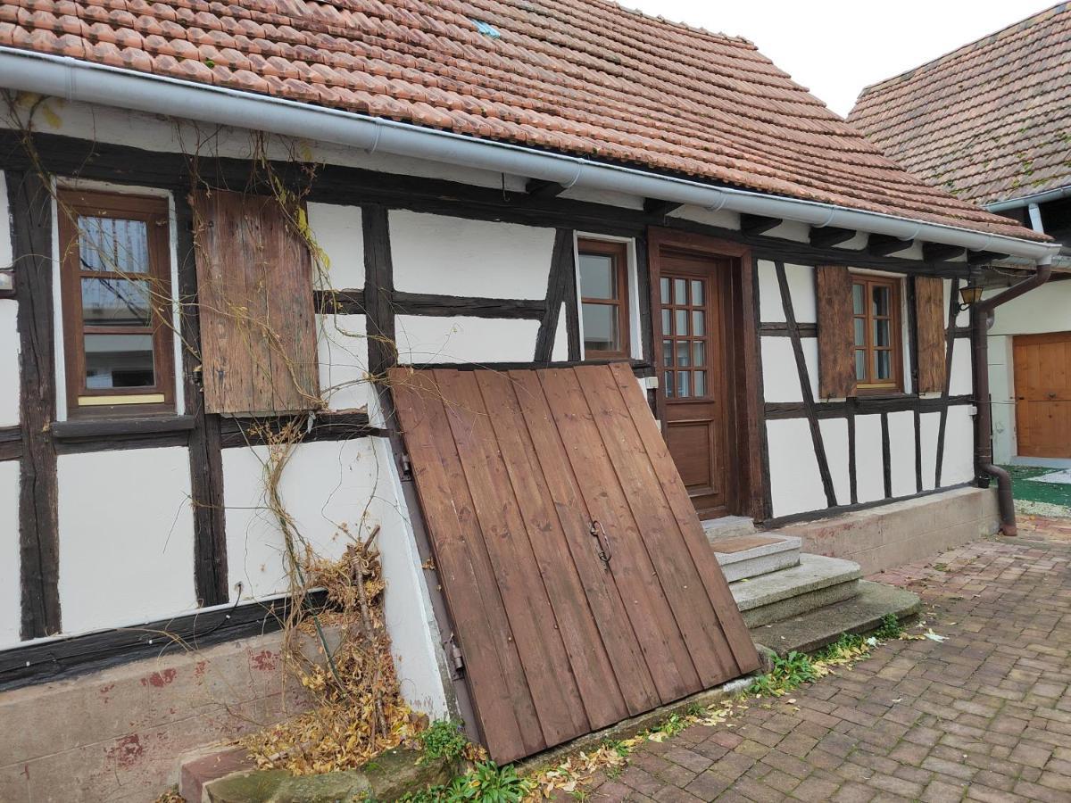 Petite Maison Alsacienne Entzheim Bagian luar foto
