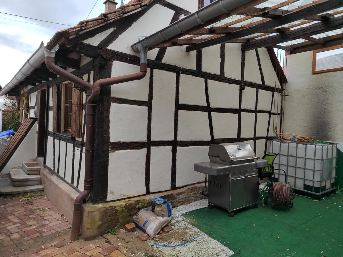 Petite Maison Alsacienne Entzheim Bagian luar foto