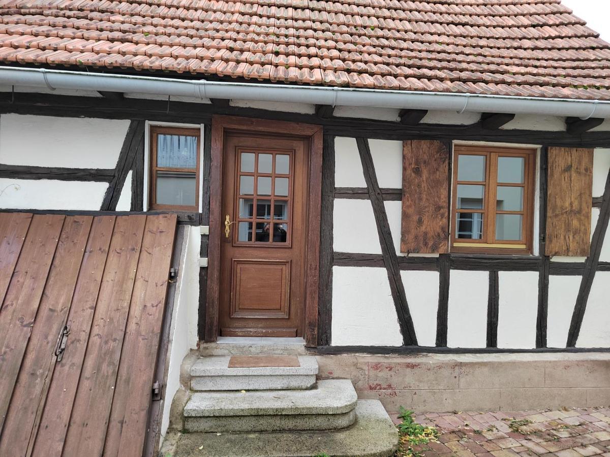 Petite Maison Alsacienne Entzheim Bagian luar foto